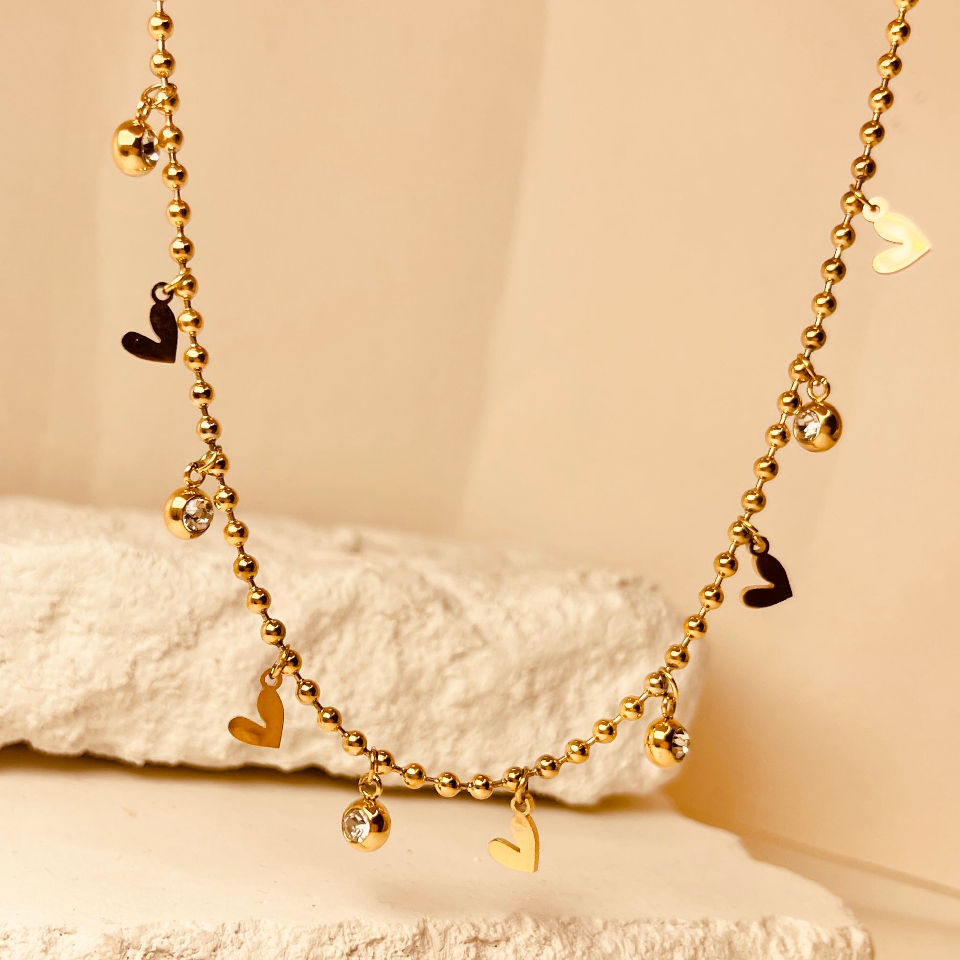 Heart Charms Necklace