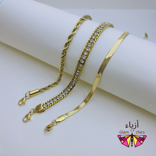 ✨Everyday Stack 3 Bracelet Combo Set ✨