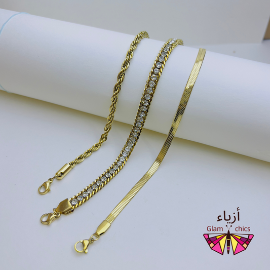 ✨Everyday Stack 3 Bracelet Combo Set ✨