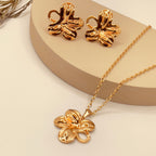 Flower Necklace Set
