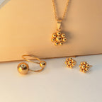 Flower Jewellery Set