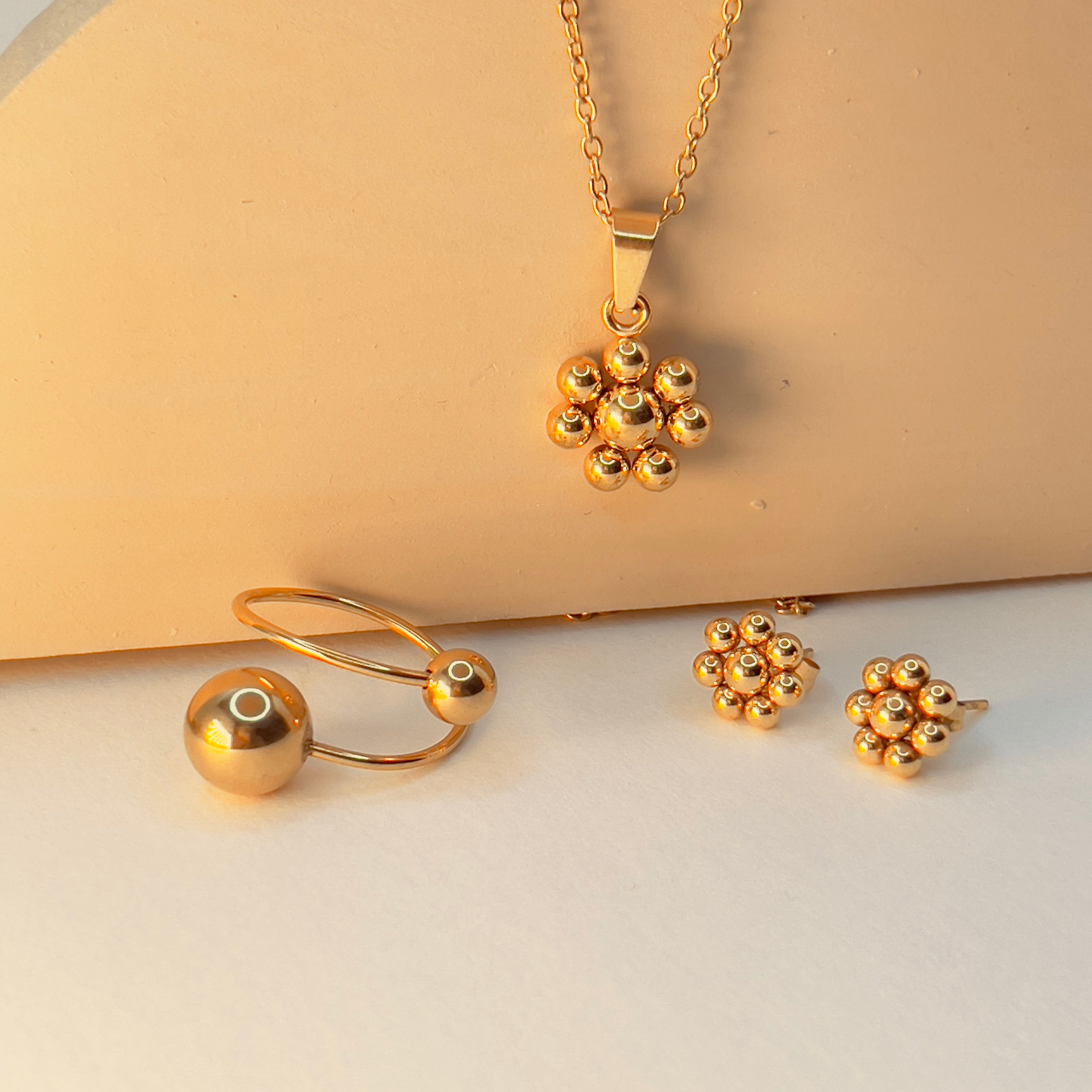 Flower Jewellery Set