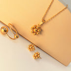 Flower Jewellery Set