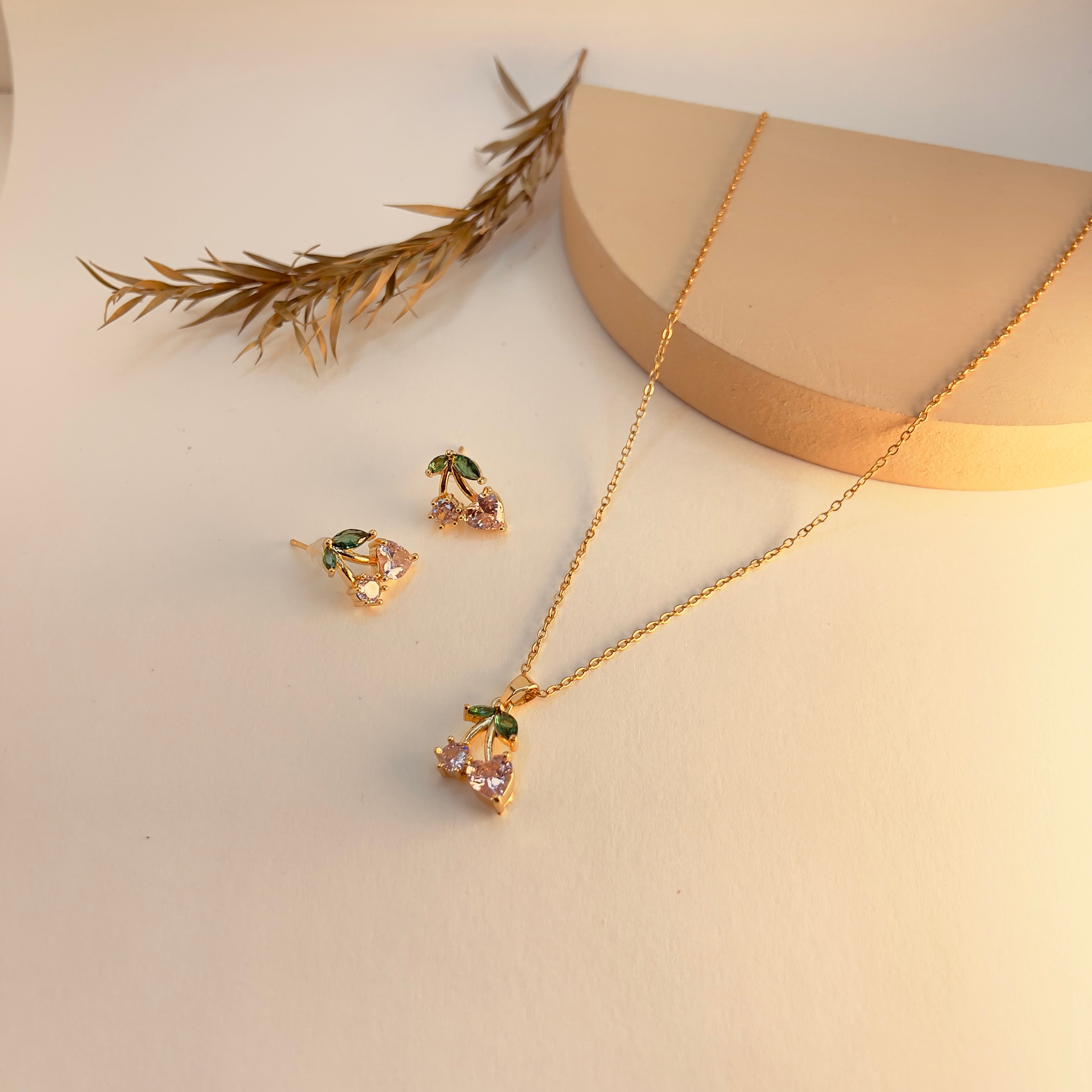 Lady Cherry Zirconia Set