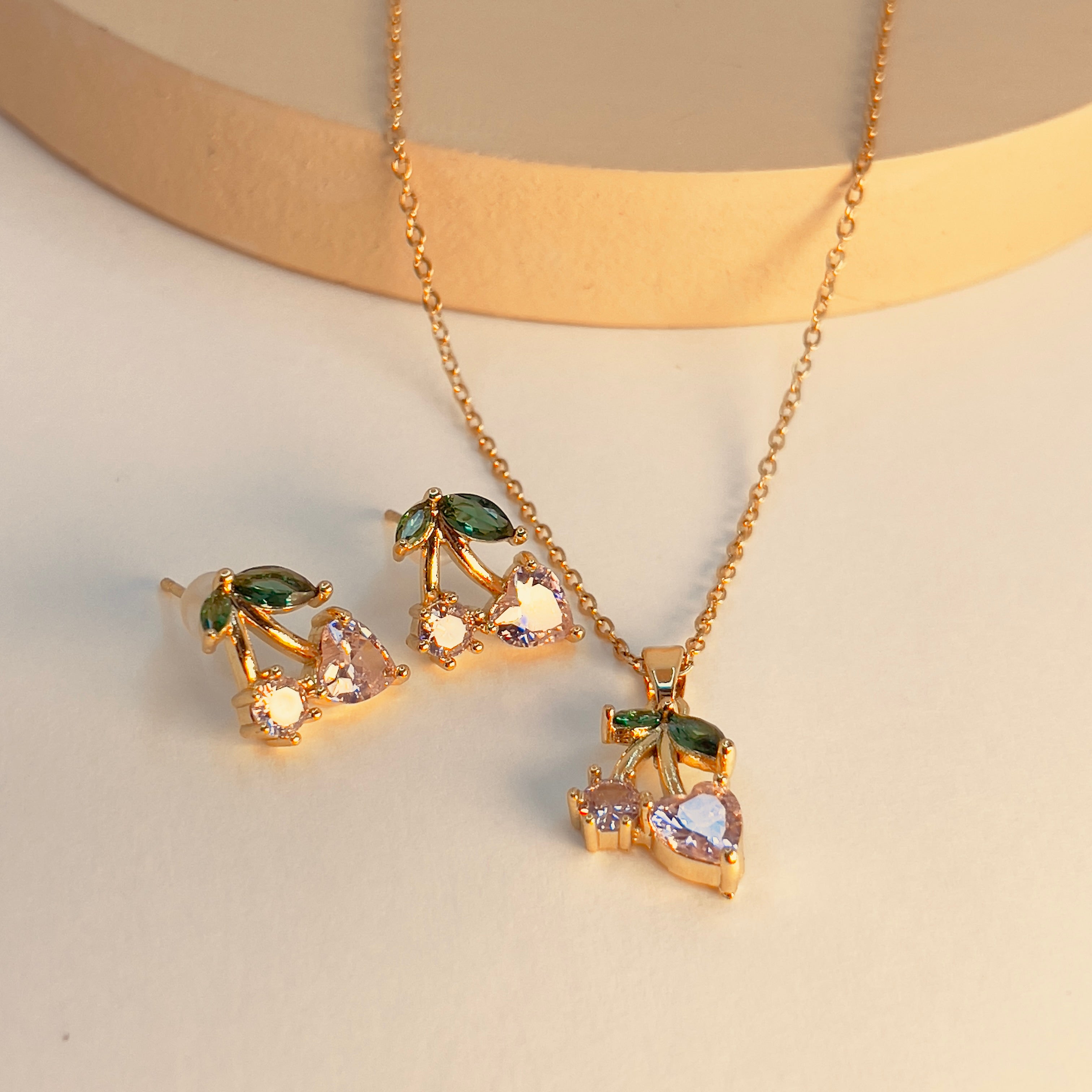 Lady Cherry Zirconia Set