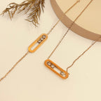 Meisika Three Diamond Sliding Set