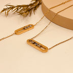 Meisika Three Diamond Sliding Set