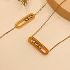 Meisika Three Diamond Sliding Set