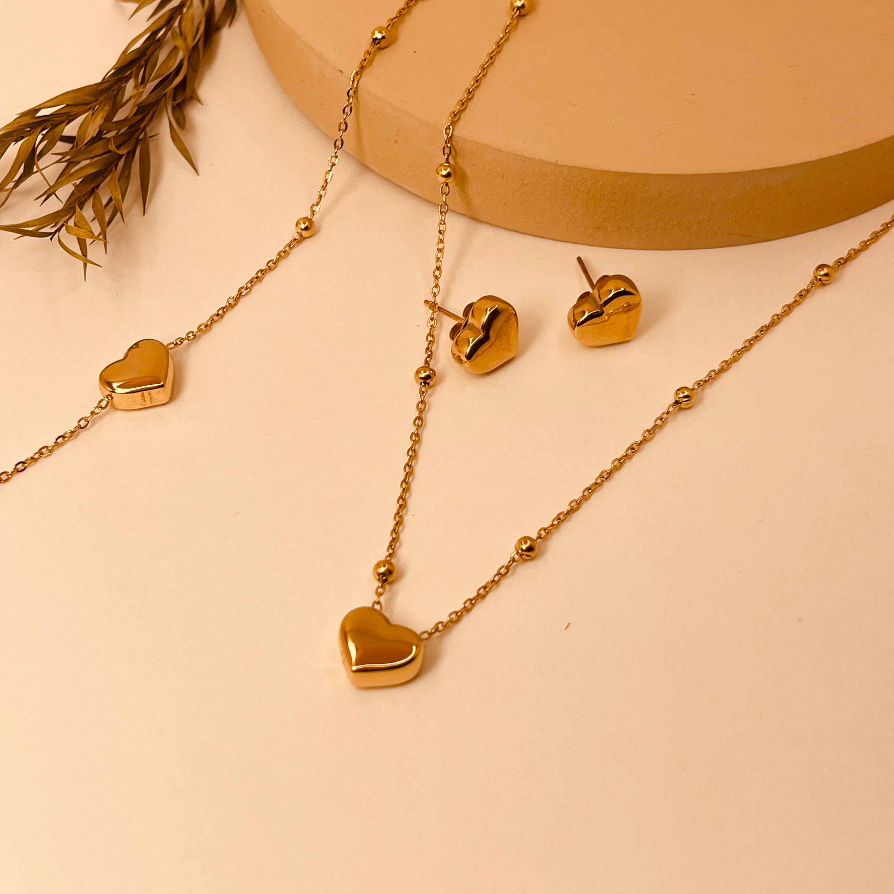 Round Beads Fat Love Set