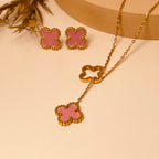 Attractive Pink Clover set
