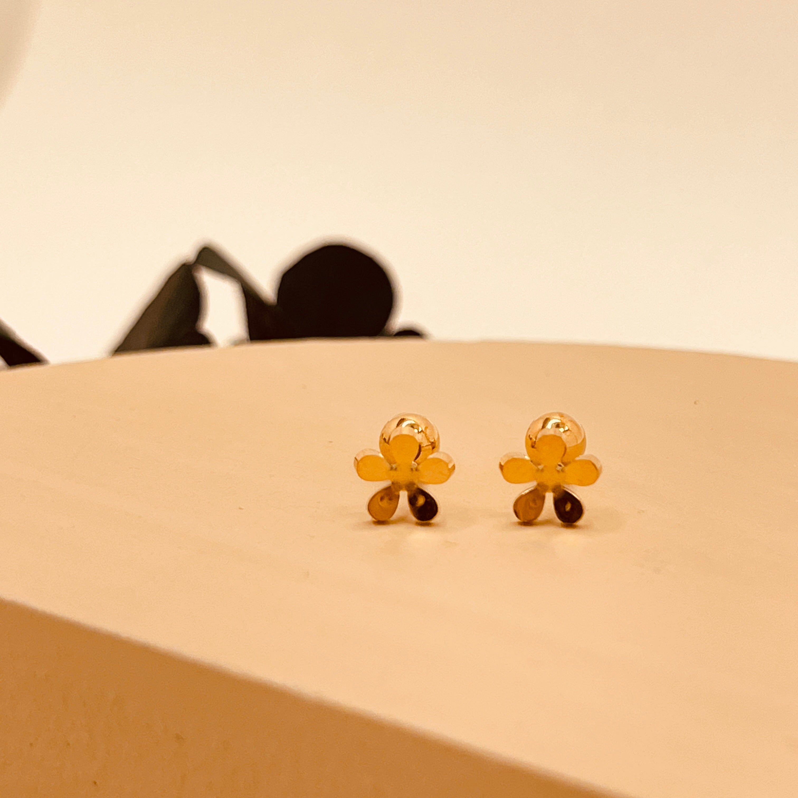 Flower Ear Studs - Lilly