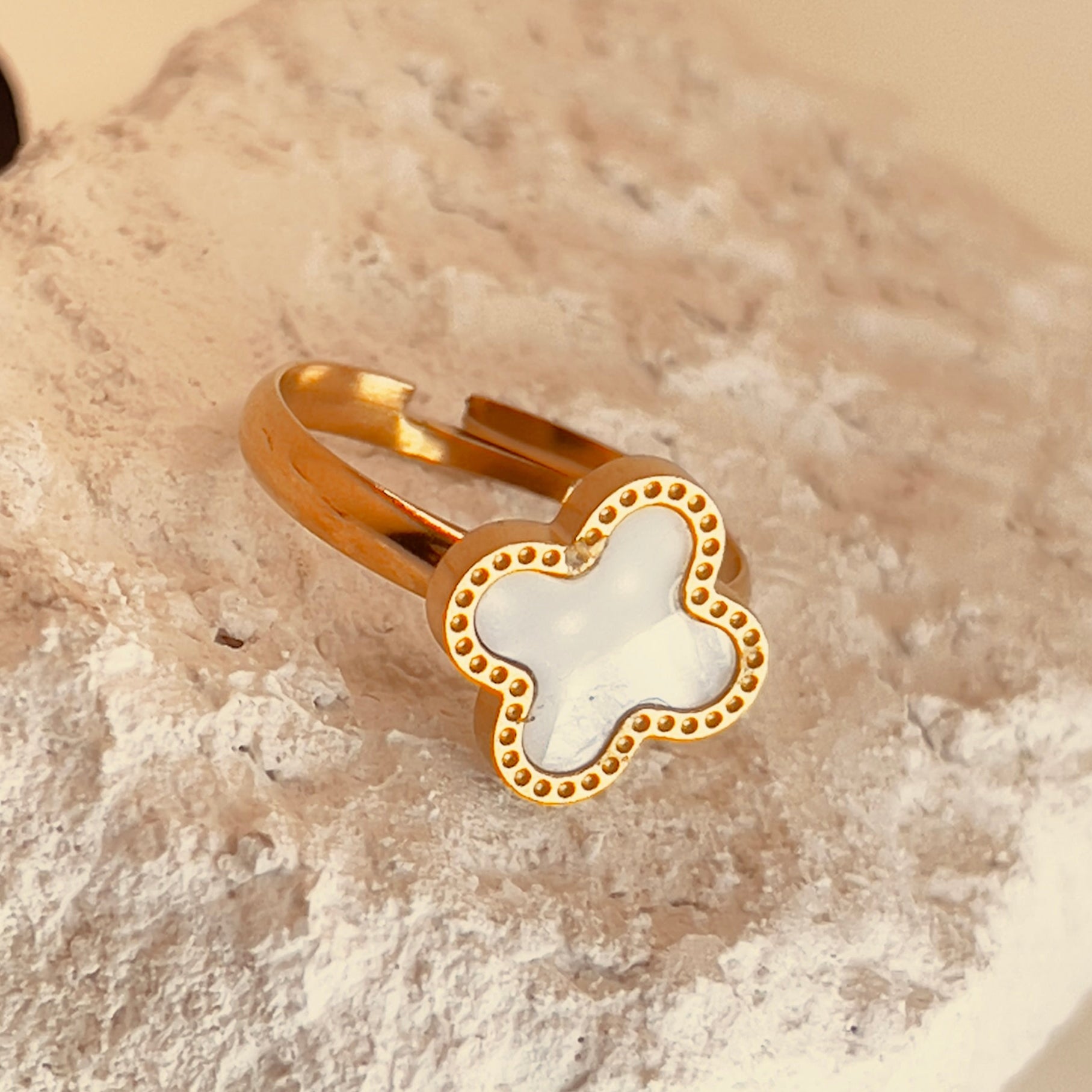 White Clover Ring