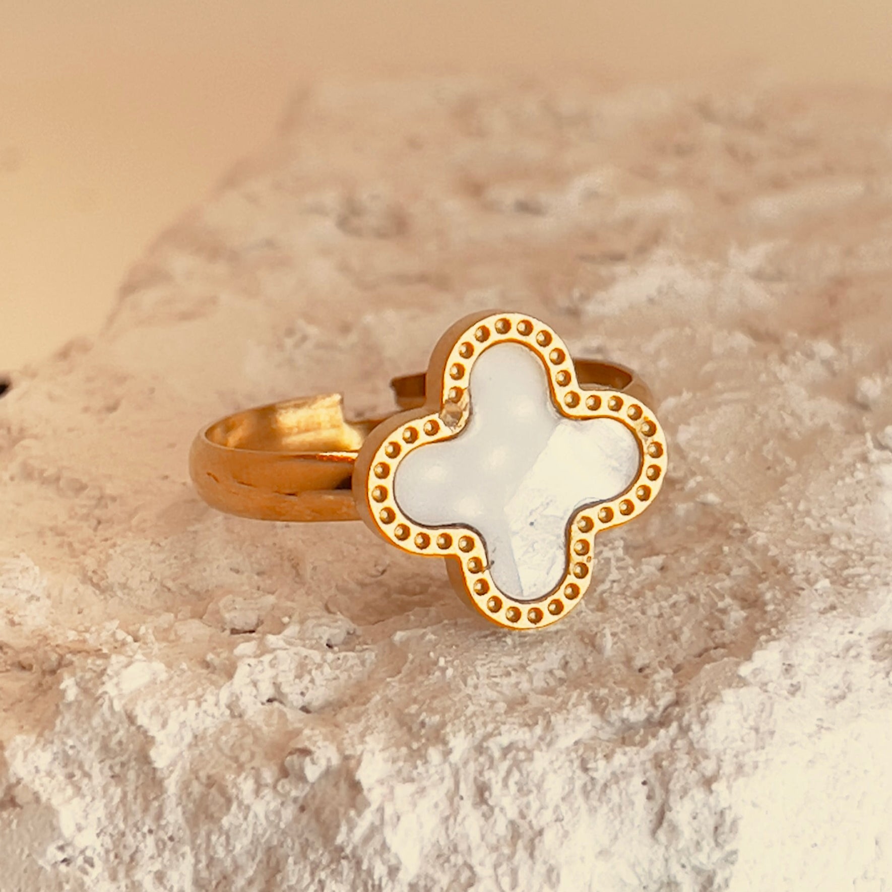 White Clover Ring
