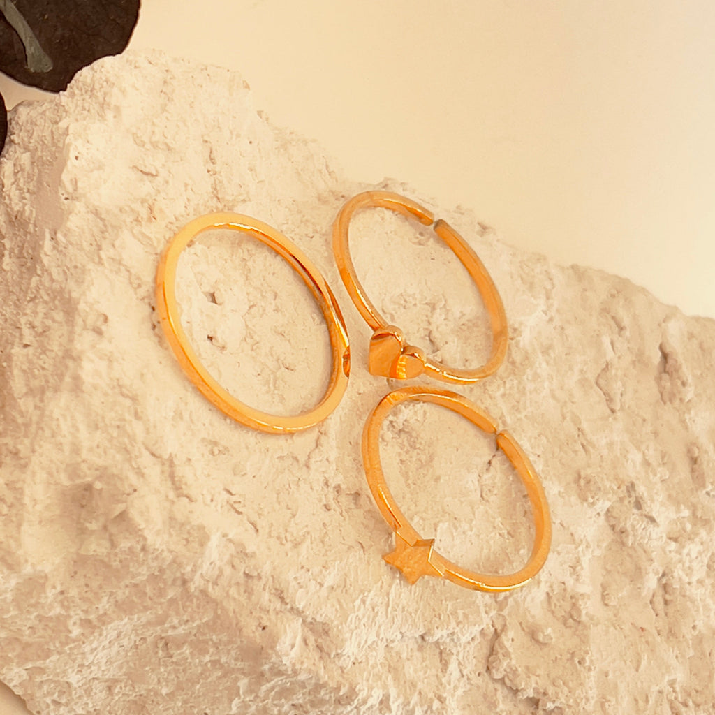 304 Stainless Steel Gold Plated