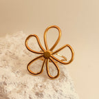 Daisy Titanium Open Ring