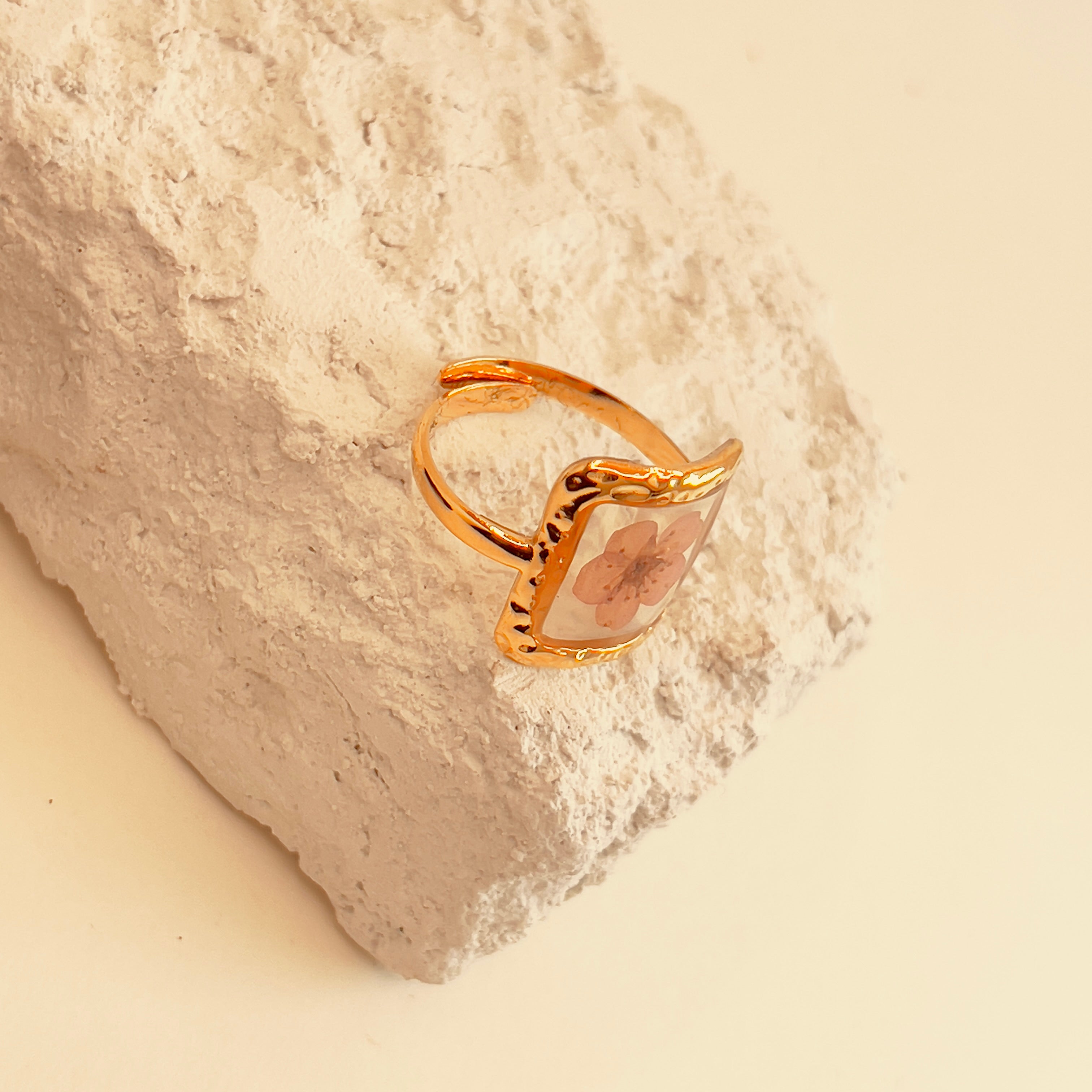 Artistic PVD Coated Ring