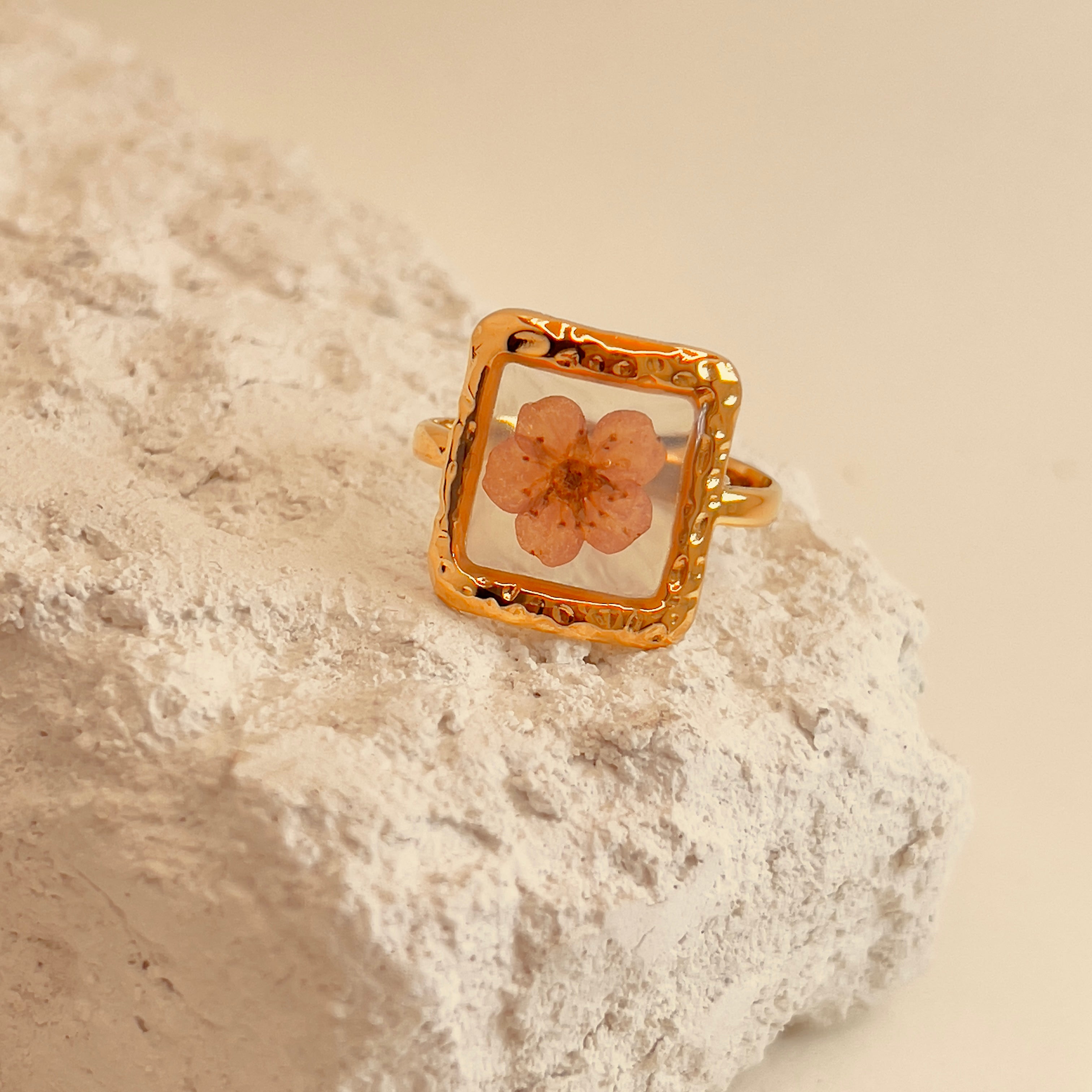 Artistic PVD Coated Ring