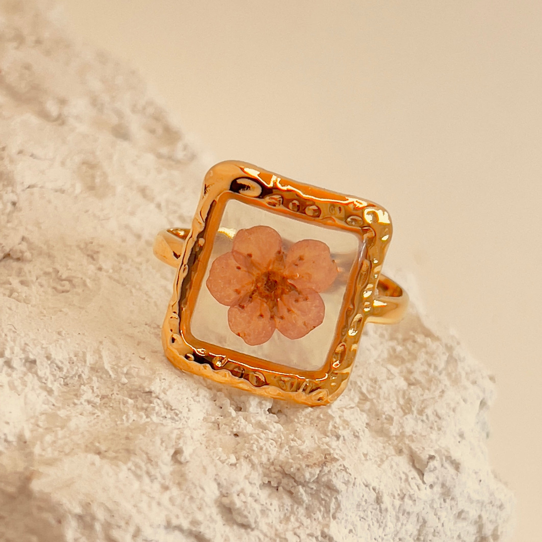 Artistic PVD Coated Ring