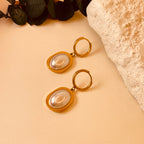 Bean Pearl Earrings