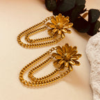 Flower chain Drop Earring
