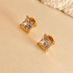 Crushed Ice Square Studs
