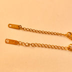 Eight Square Set 18K Gold