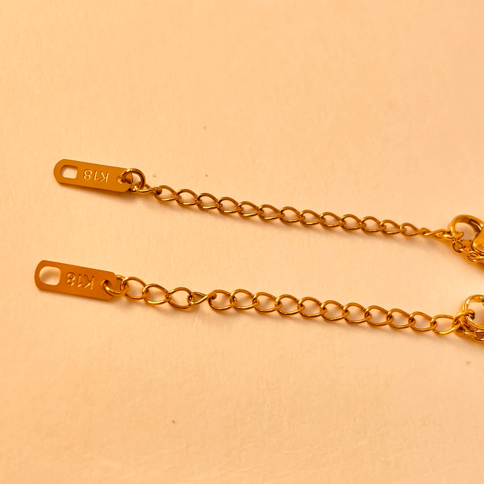 Eight Square Set 18K Gold