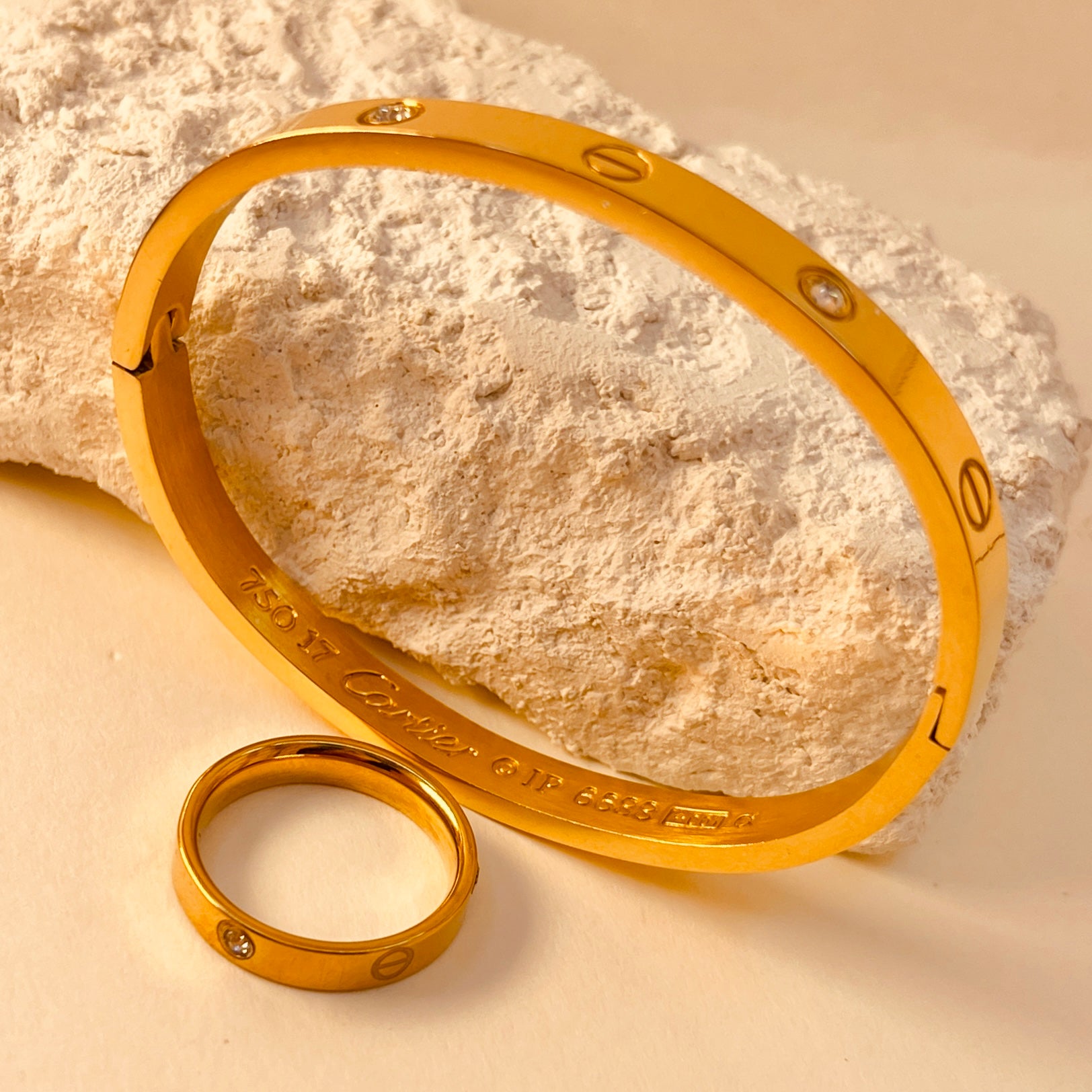 Cartier Bangle and Ring Combo