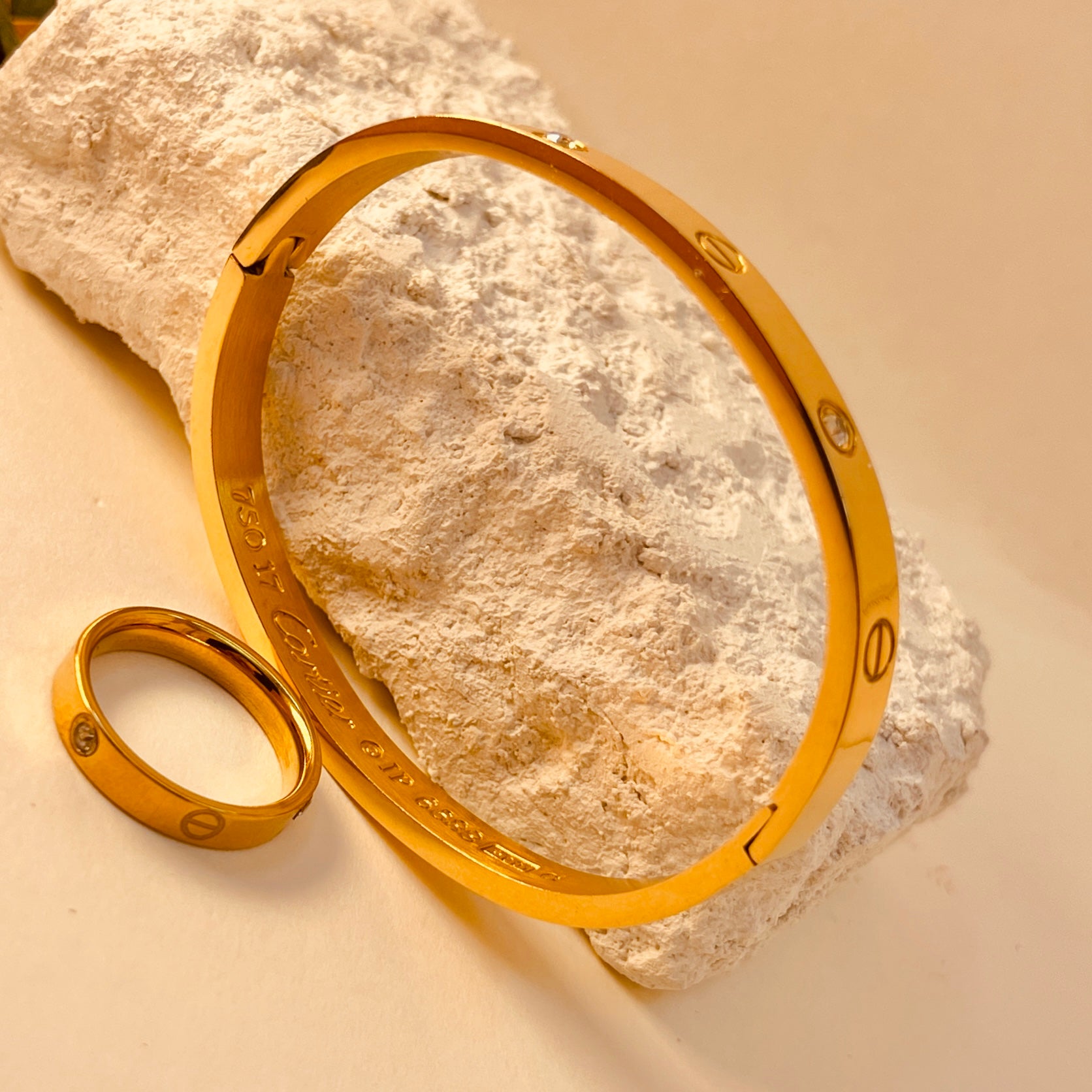 Cartier Bangle and Ring Combo