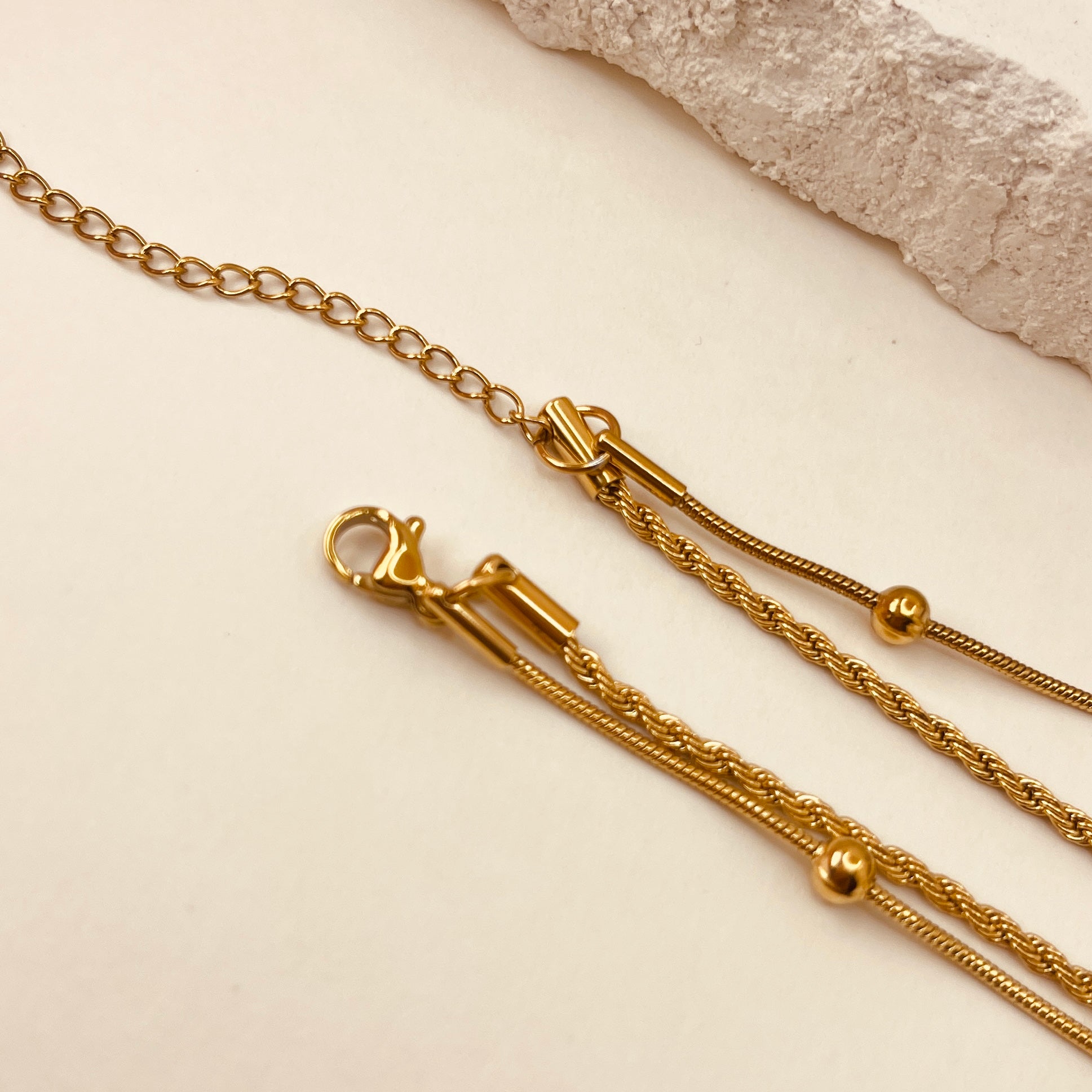 Twisted Beads Layer Bracelet