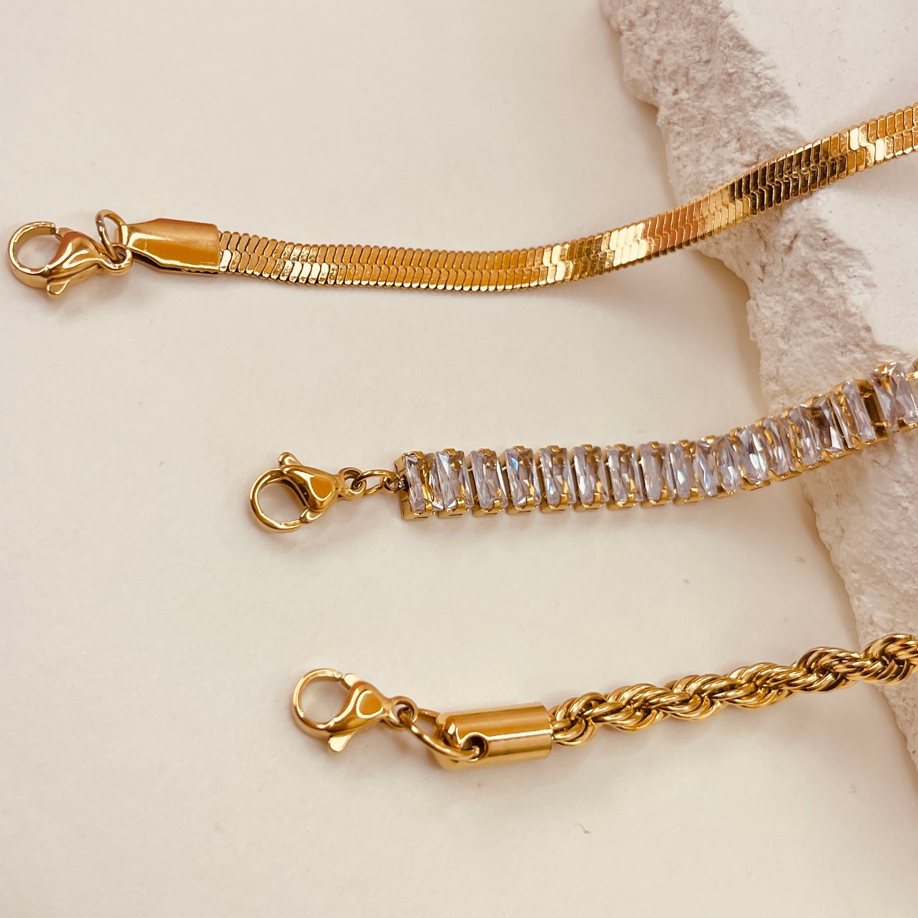 ✨Casual Stack 3 Bracelet Combo Set ✨