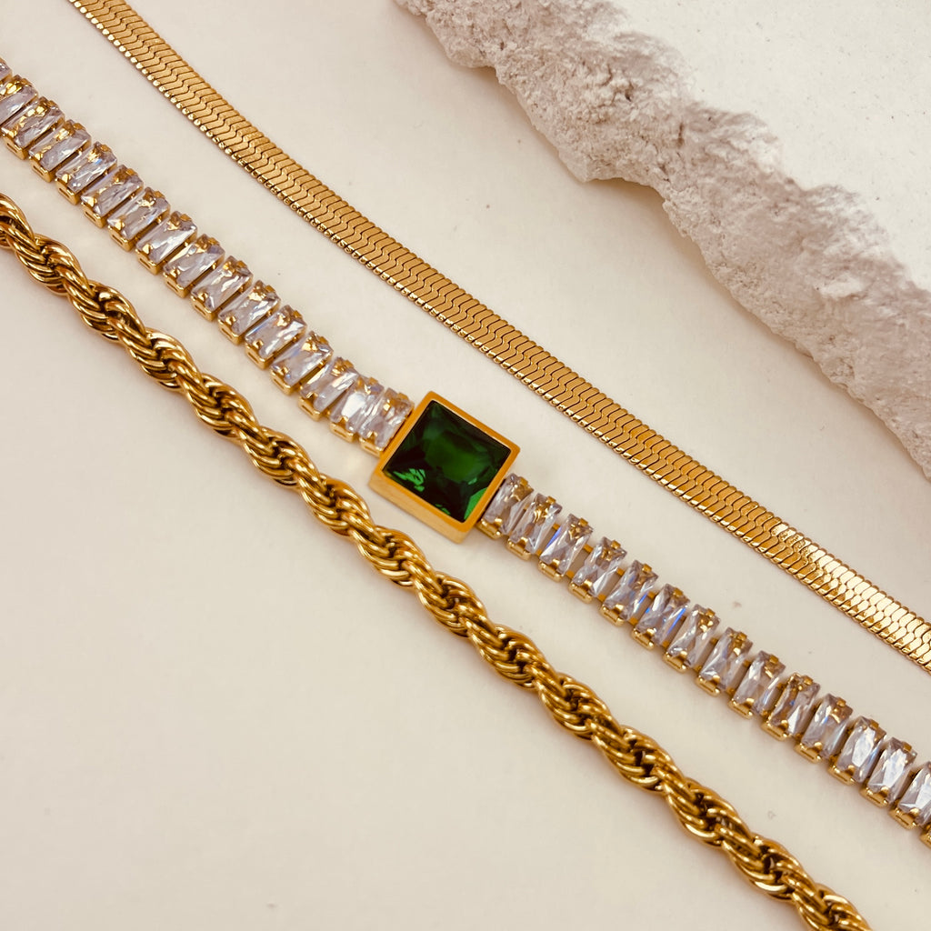 ✨Casual Stack 3 Bracelet Combo Set ✨