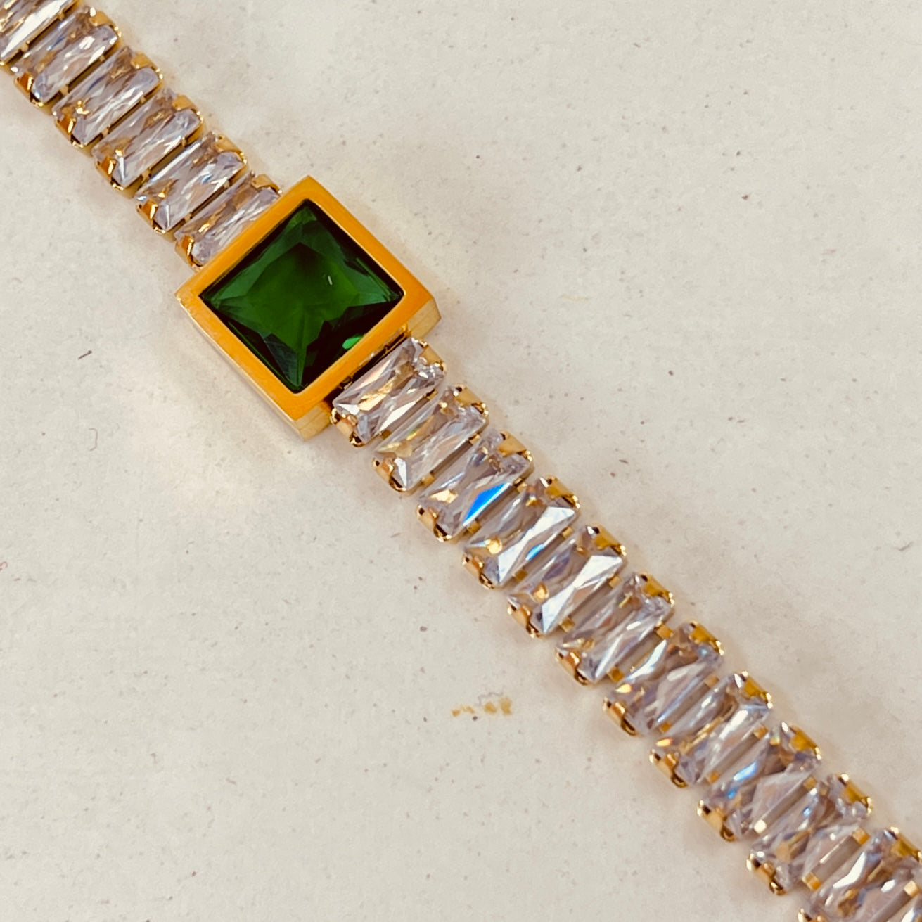 Glass Stone Bracelet