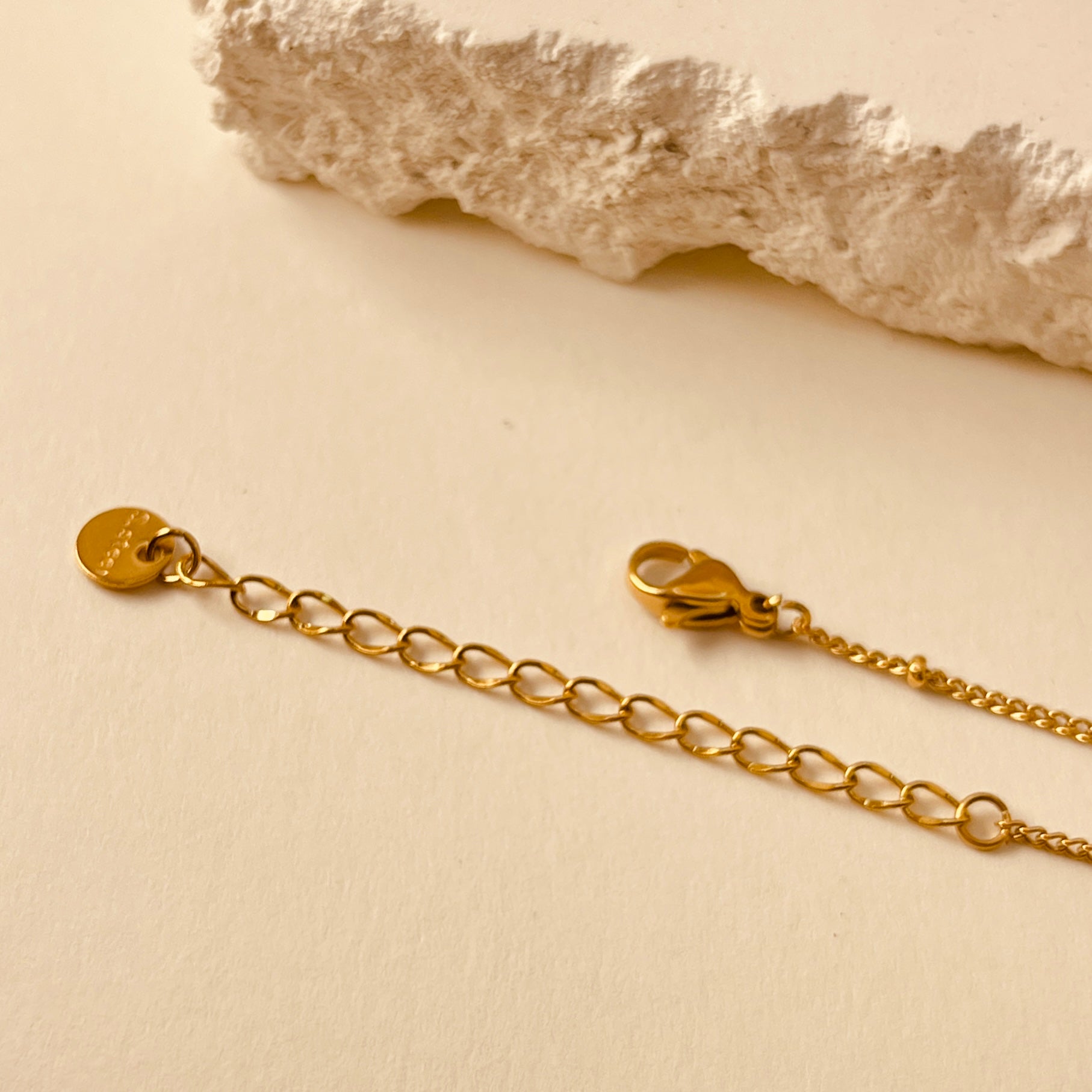 Dot Minimalistic Bracelet -  16K Gold Plated