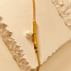 Pearl Chain Handmade Bracelet - 18K
