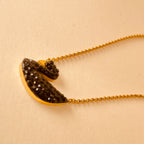 Midnight Swan Pendant - K18 Gold