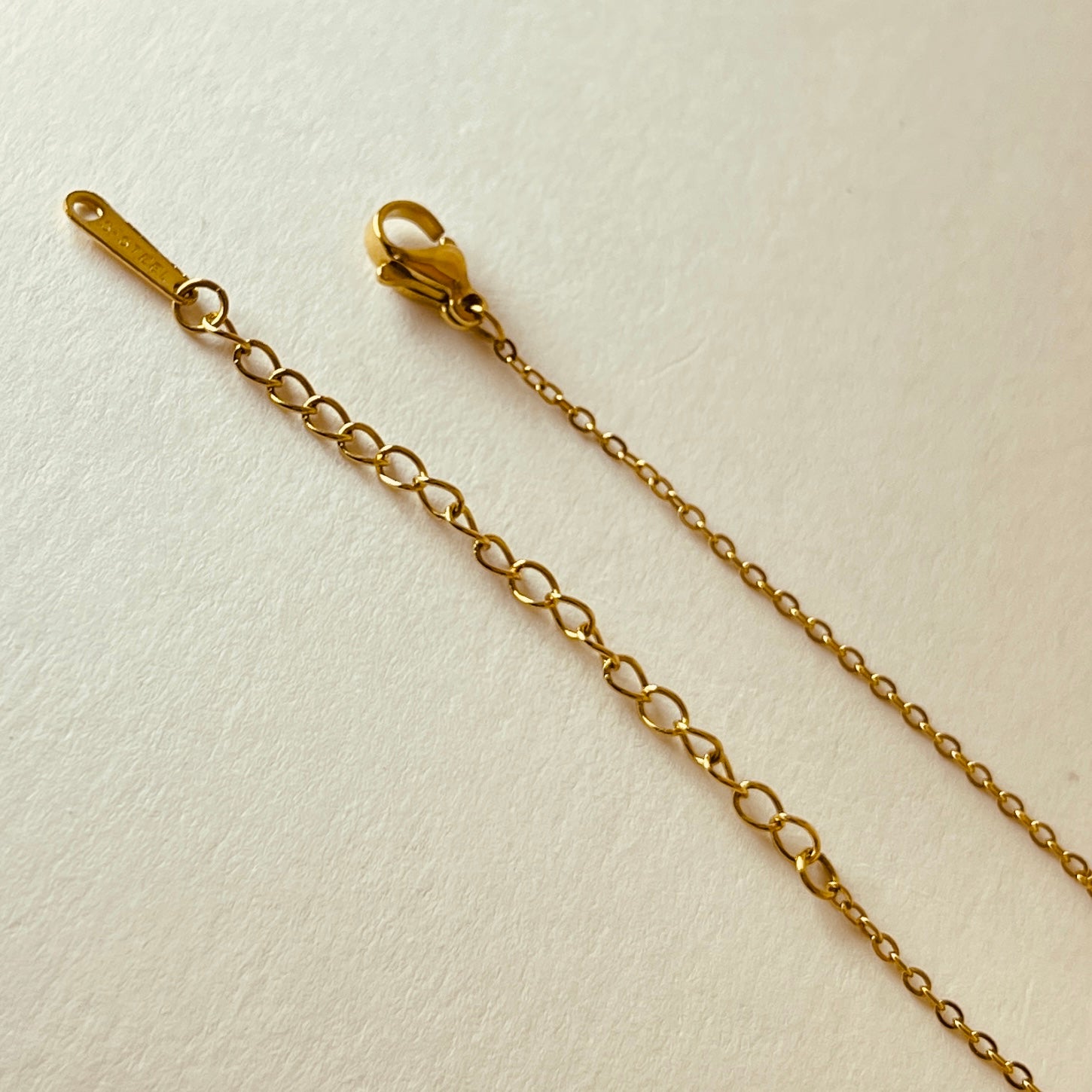 Zircon Cable Chain Necklace -Sparkle