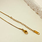 Dual boll Necklace - 18K