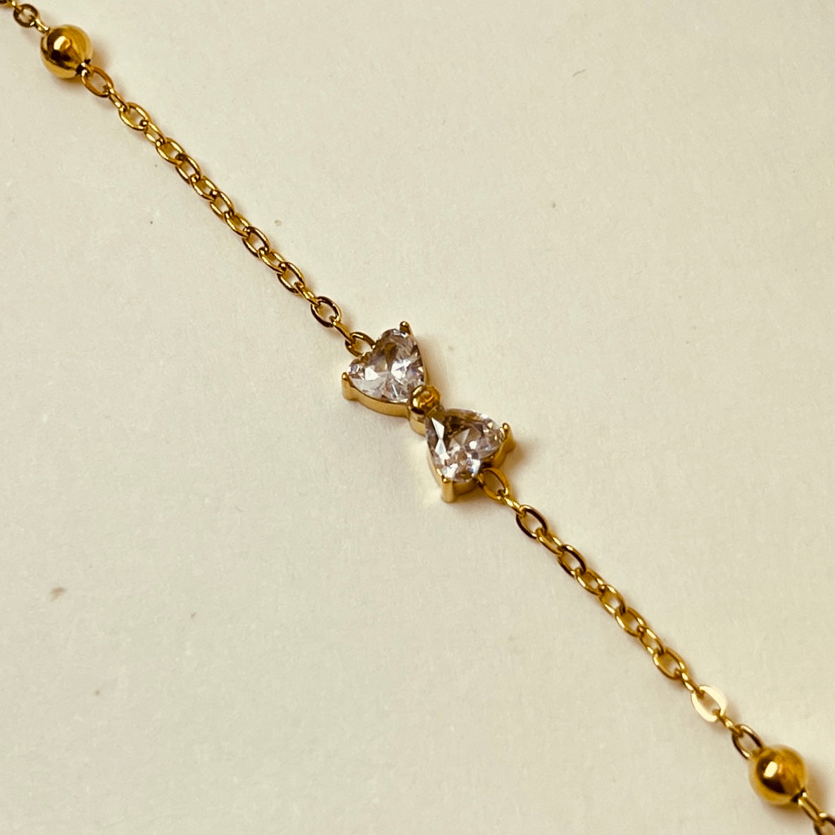 Zircon Butterfly Necklace