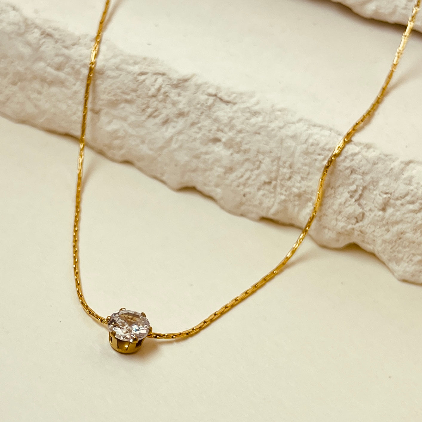 Zircon Stone Necklace