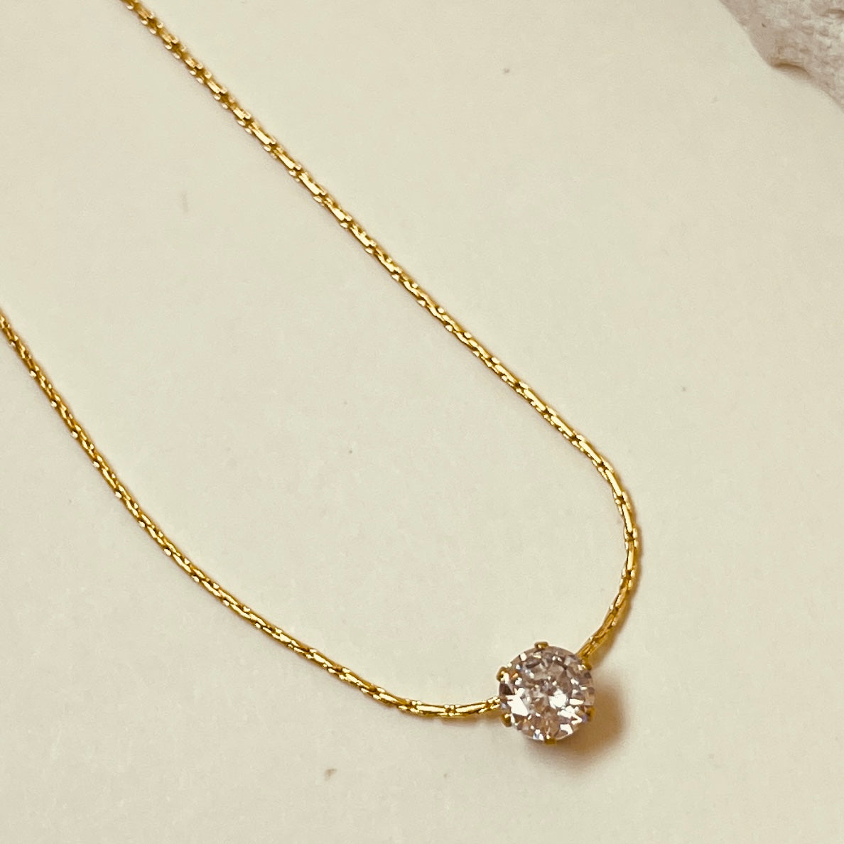 Zircon Stone Necklace