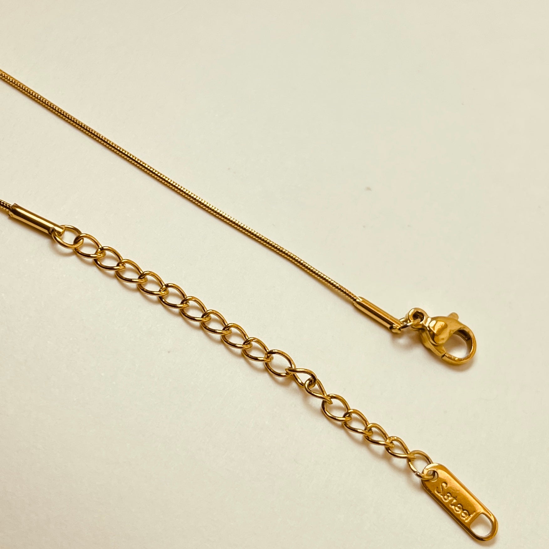 Solid Chain 18K Gold Plated