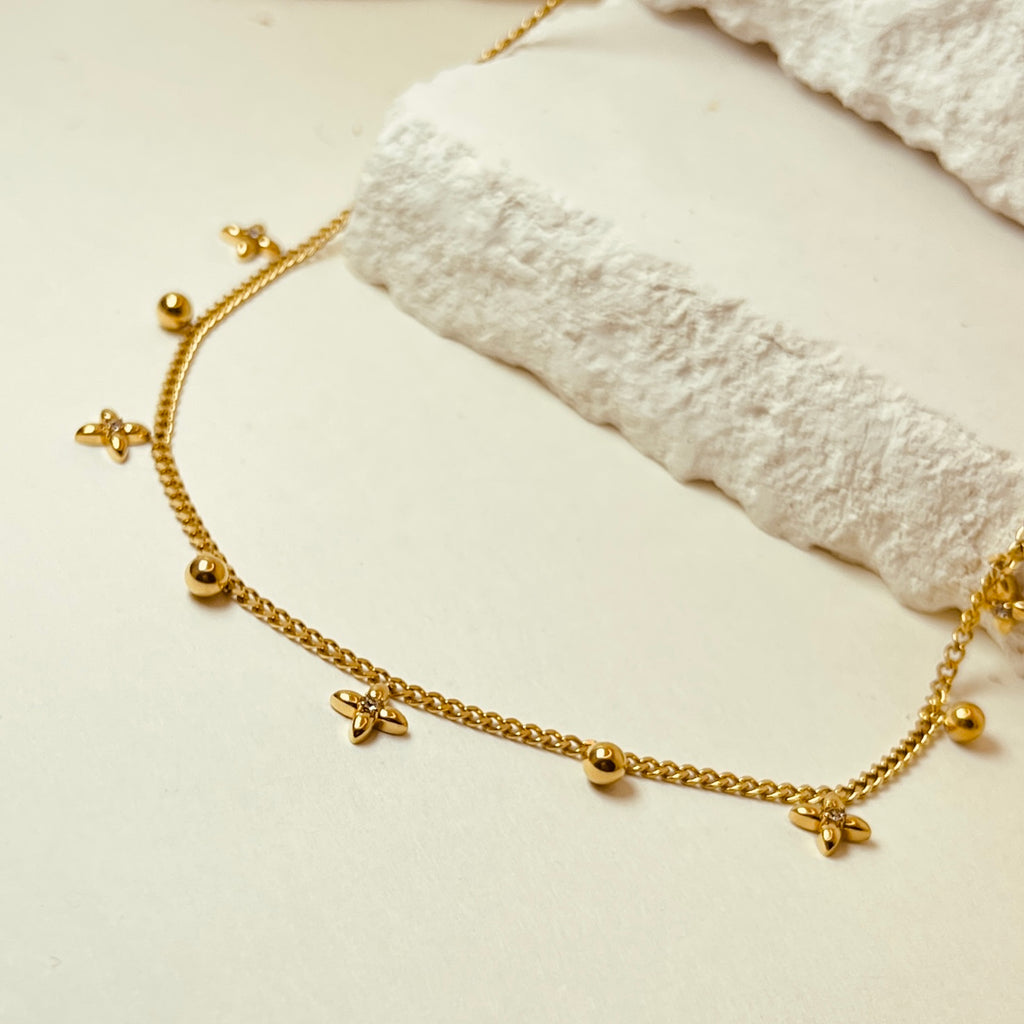 Multi Flower Necklace