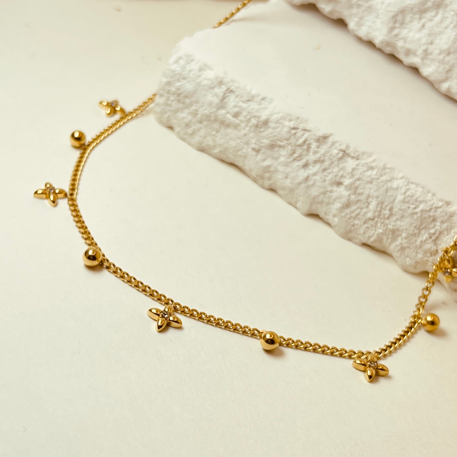 Multi Flower Necklace