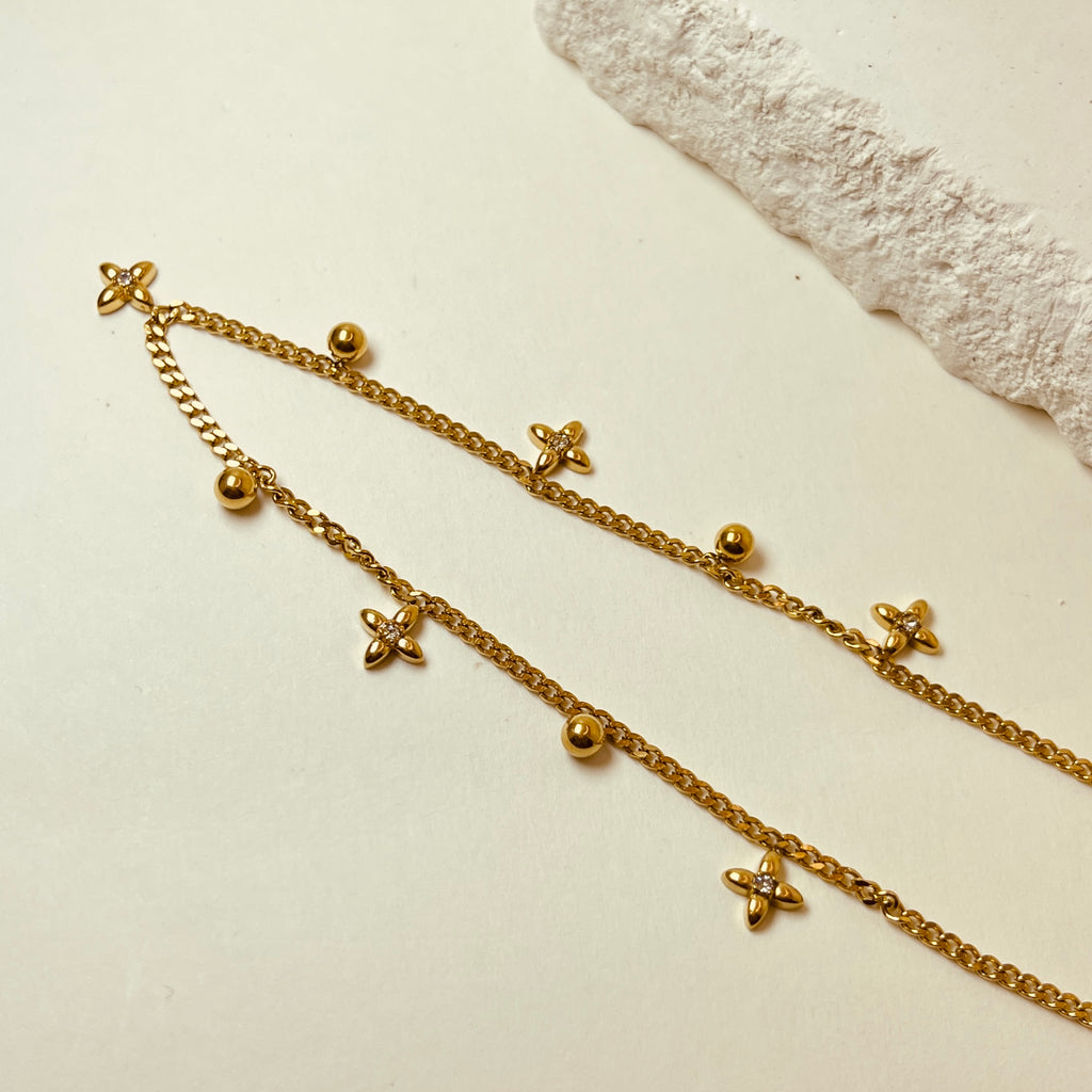 Multi Flower Necklace