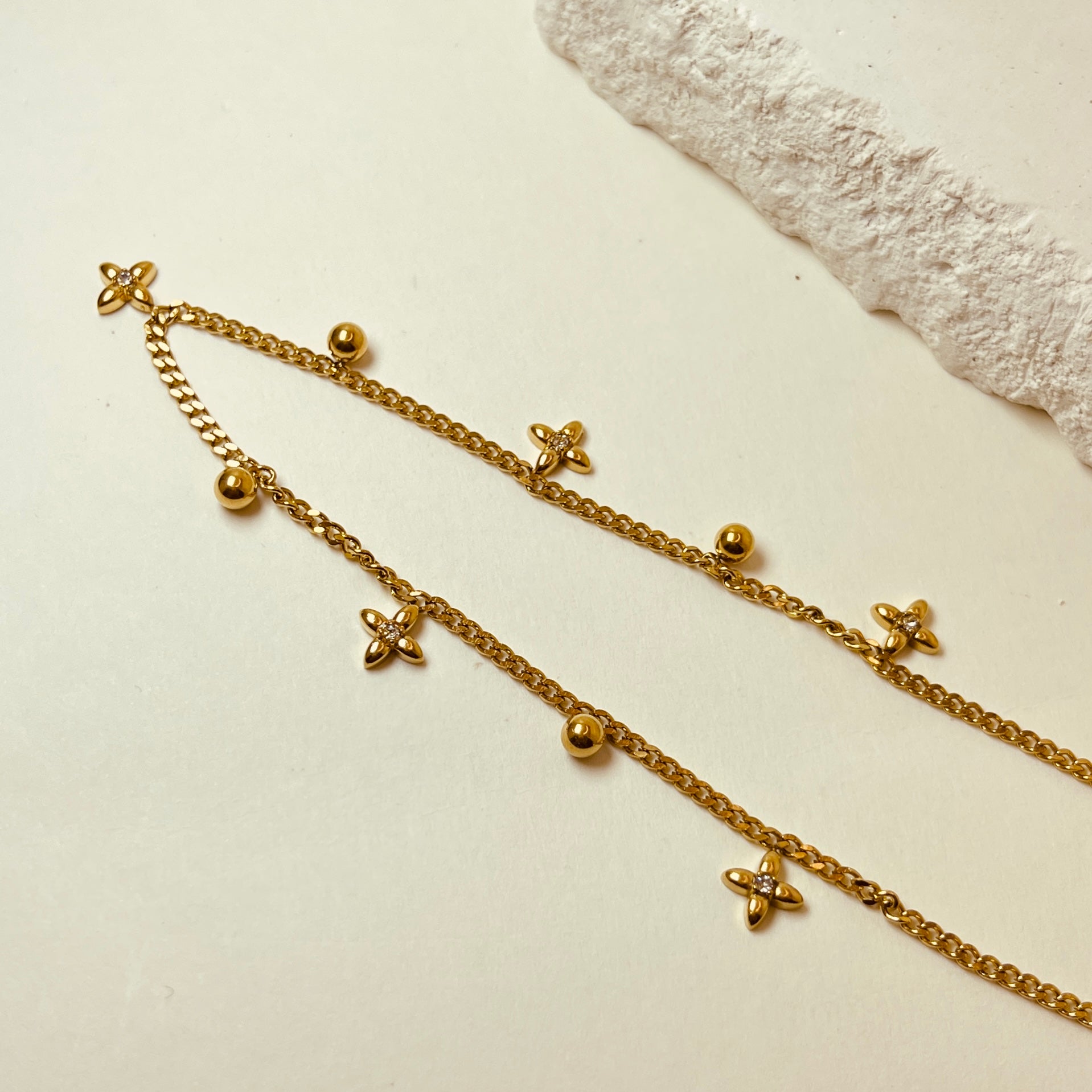 Multi Flower Necklace