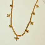 Multi Flower Necklace