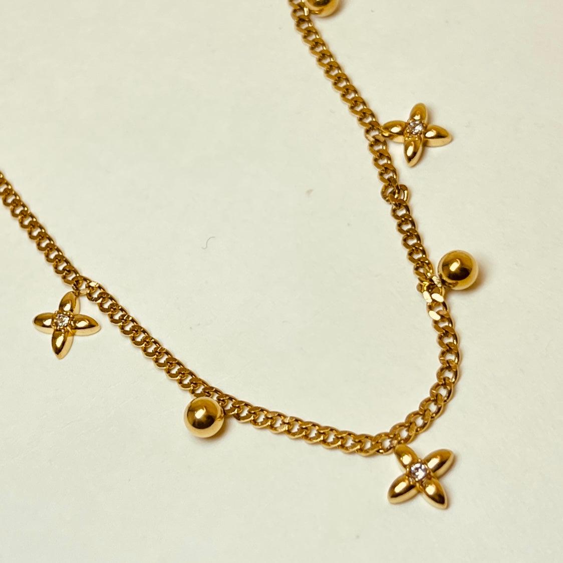 Multi Flower Necklace