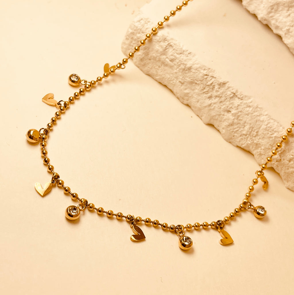 Heart Charms Necklace