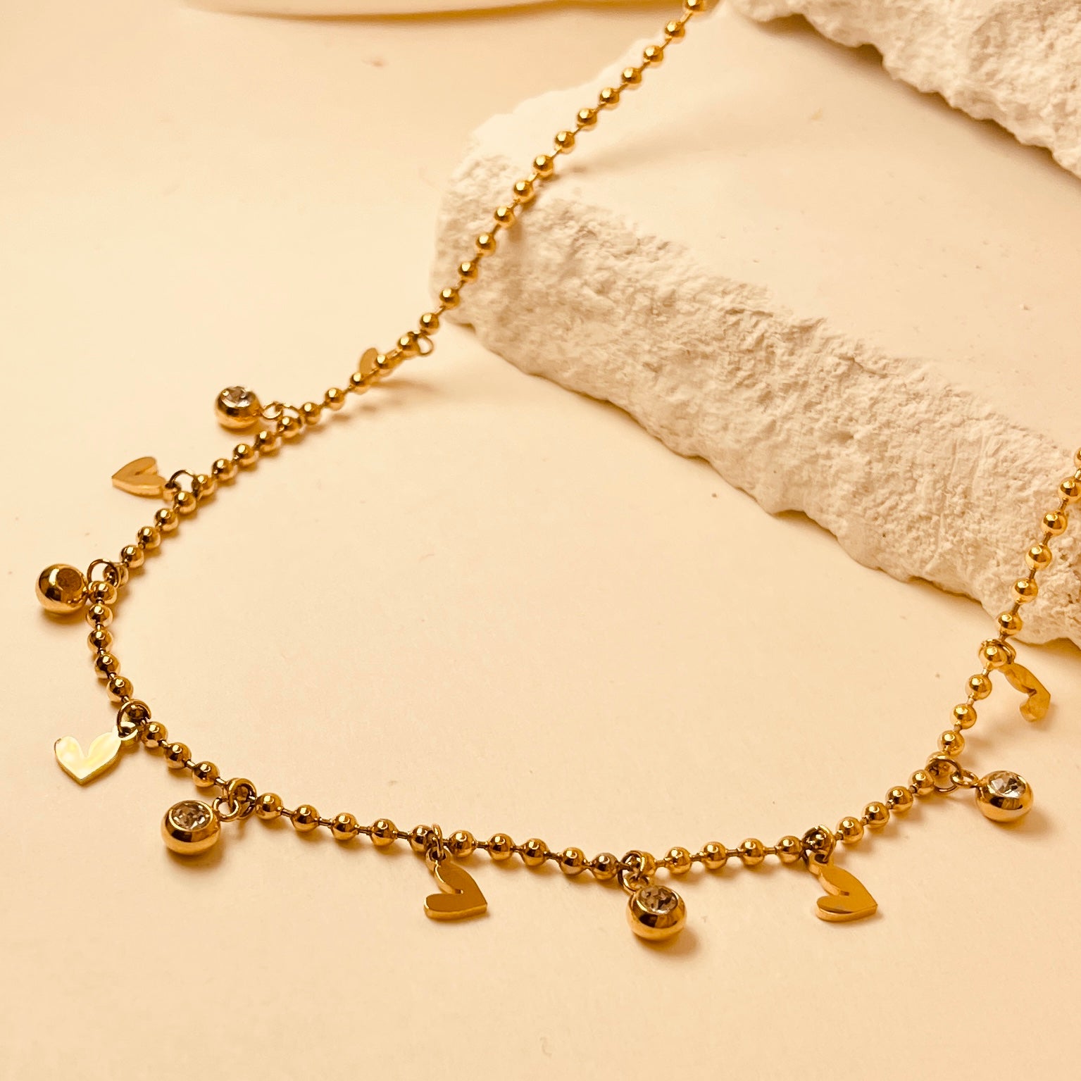 Heart Charms Necklace